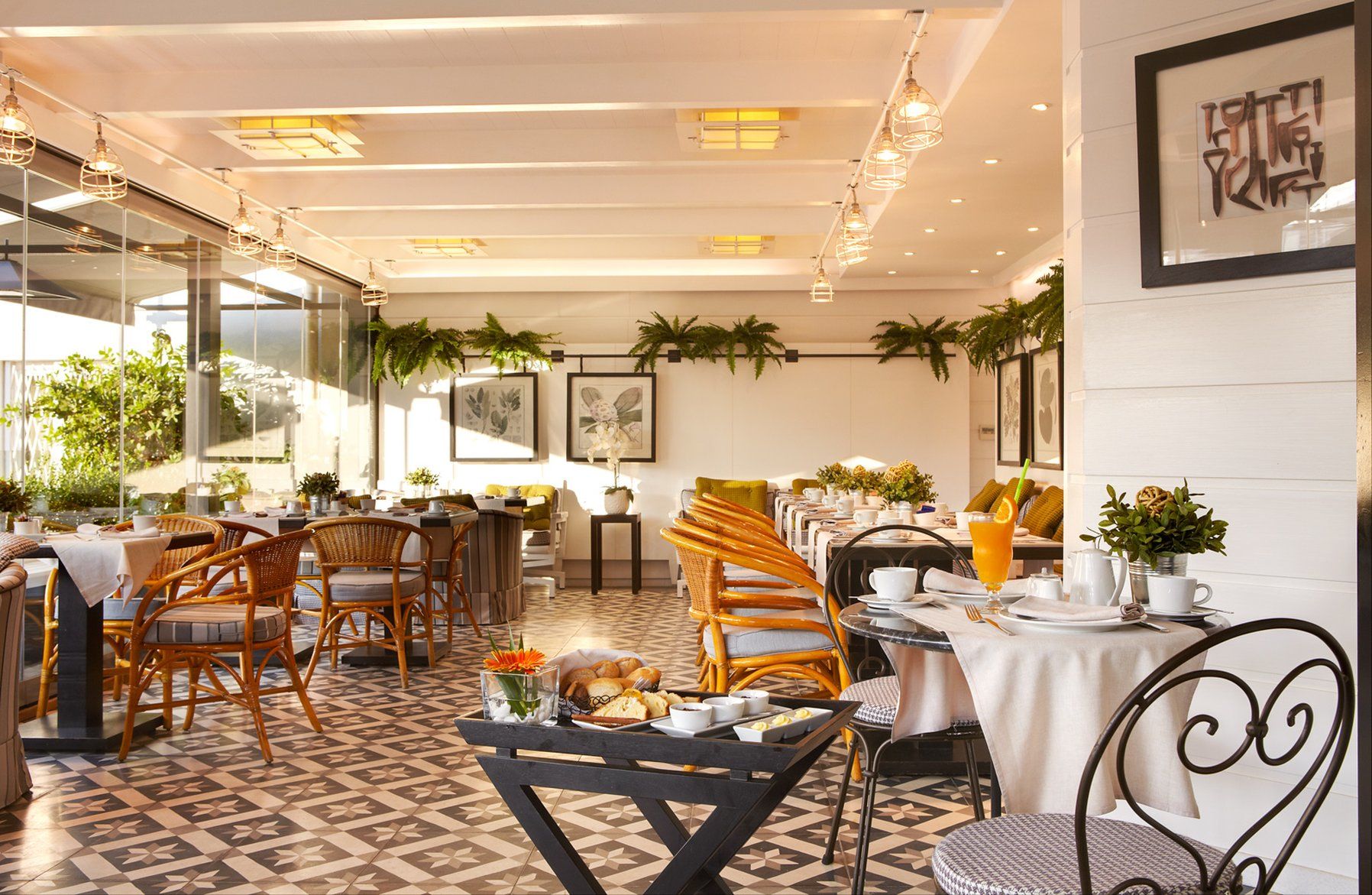 엑셀시오르 호텔 테살로니키 레스토랑 사진 The Terrace